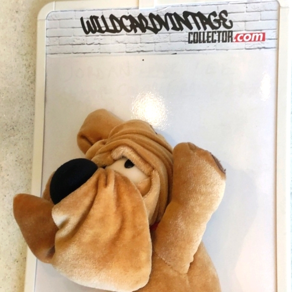 Wrinkles Dog Teddy Bear - Picture 3 of 3